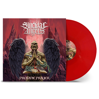 CD Shop - SUICIDAL ANGELS PROFANE PRAYER RED LTD