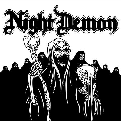 CD Shop - NIGHT DEMON NIGHT DEMON BLACK WHITE LT