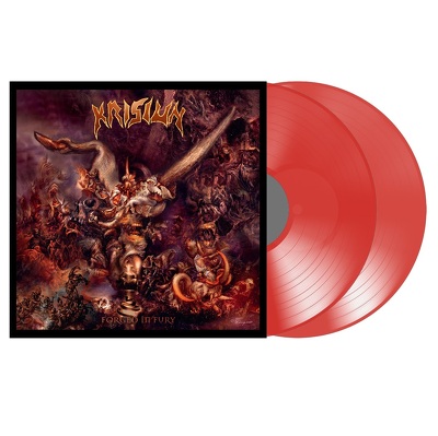 CD Shop - KRISIUN FORGED IN FURY RED LTD.