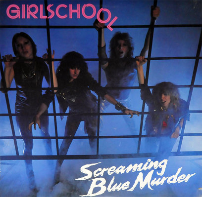 CD Shop - GIRLSCHOOL SCREAMING BLUE MURDER