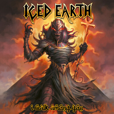 CD Shop - ICED EARTH I WALK AMONG YOU YELLOW RED