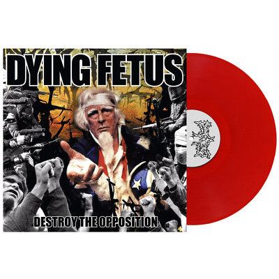 CD Shop - DYING FETUS DESTROY THE OPPOSITION RED