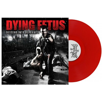 CD Shop - DYING FETUS DESCEND INTO DEPRAVITY RED