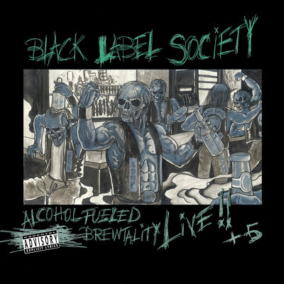 CD Shop - BLACK LABEL SOCIETY ALCOHOL FUELED BRE