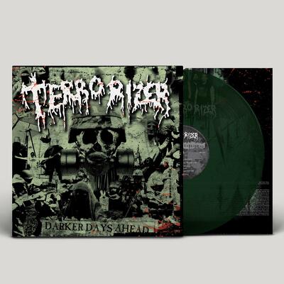 CD Shop - TERRORIZER DARKER DAYS AHEAD GREEN LTD