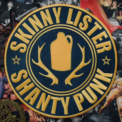 CD Shop - SKINNY LISTER SHANTY PUNK BLACK LTD.