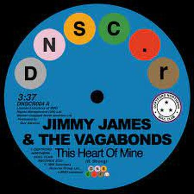 CD Shop - JAMES, JIMMY & THE VAGABO 7-THIS HEART OF MINE/LET LOVE FLOW