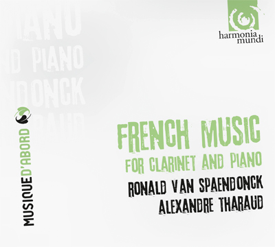 CD Shop - VAN SPAENDONCK/THARAUD FRENCH MUSIC FOR CLARINET & PIANO