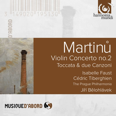 CD Shop - MARTINU VIOLIN CONCERTO NO 2 FAUST TIB