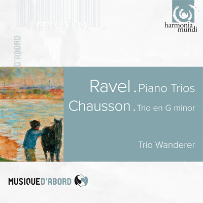 CD Shop - RAVEL CHAUSSON PIANO TRIOS TRIO WANDER
