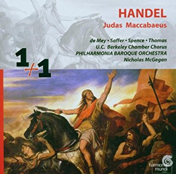 CD Shop - 1+1 HAENDEL, JUDAS MACCABAEUS