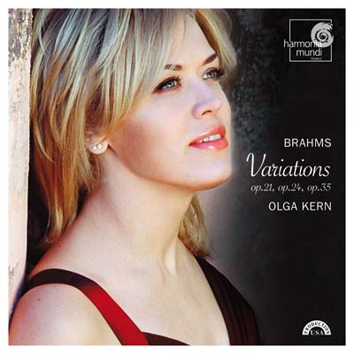 CD Shop - BRAHMS VARIATIONS POUR PIANO