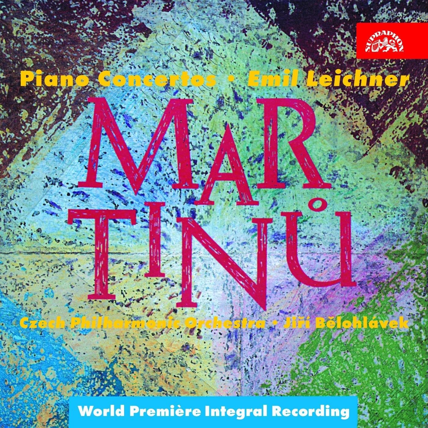 CD Shop - MARTINU, B. PIANO CONCERTOS