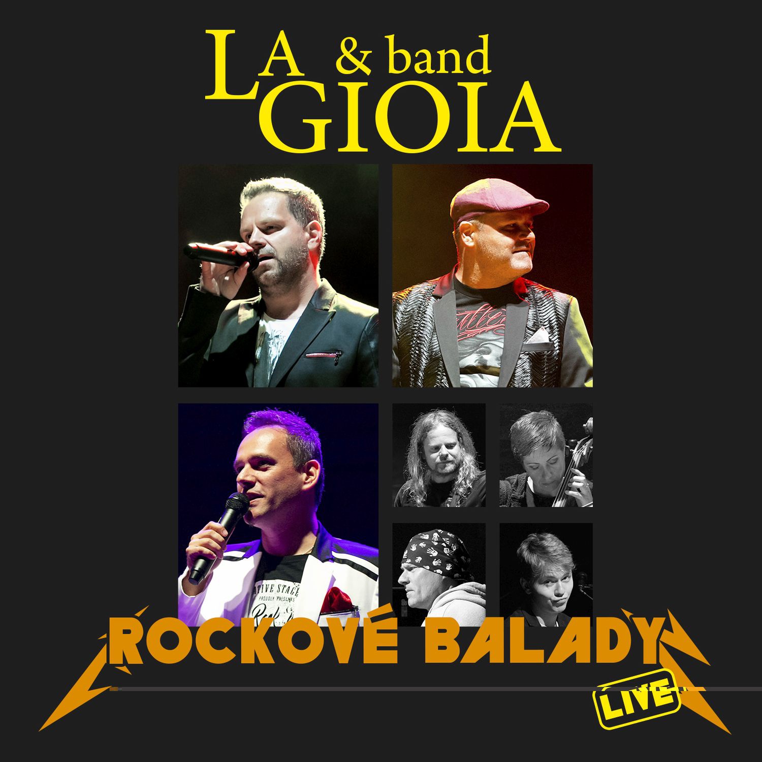 CD Shop - LA GIOIA & BAND ROCKOVE BALADY (LIVE)