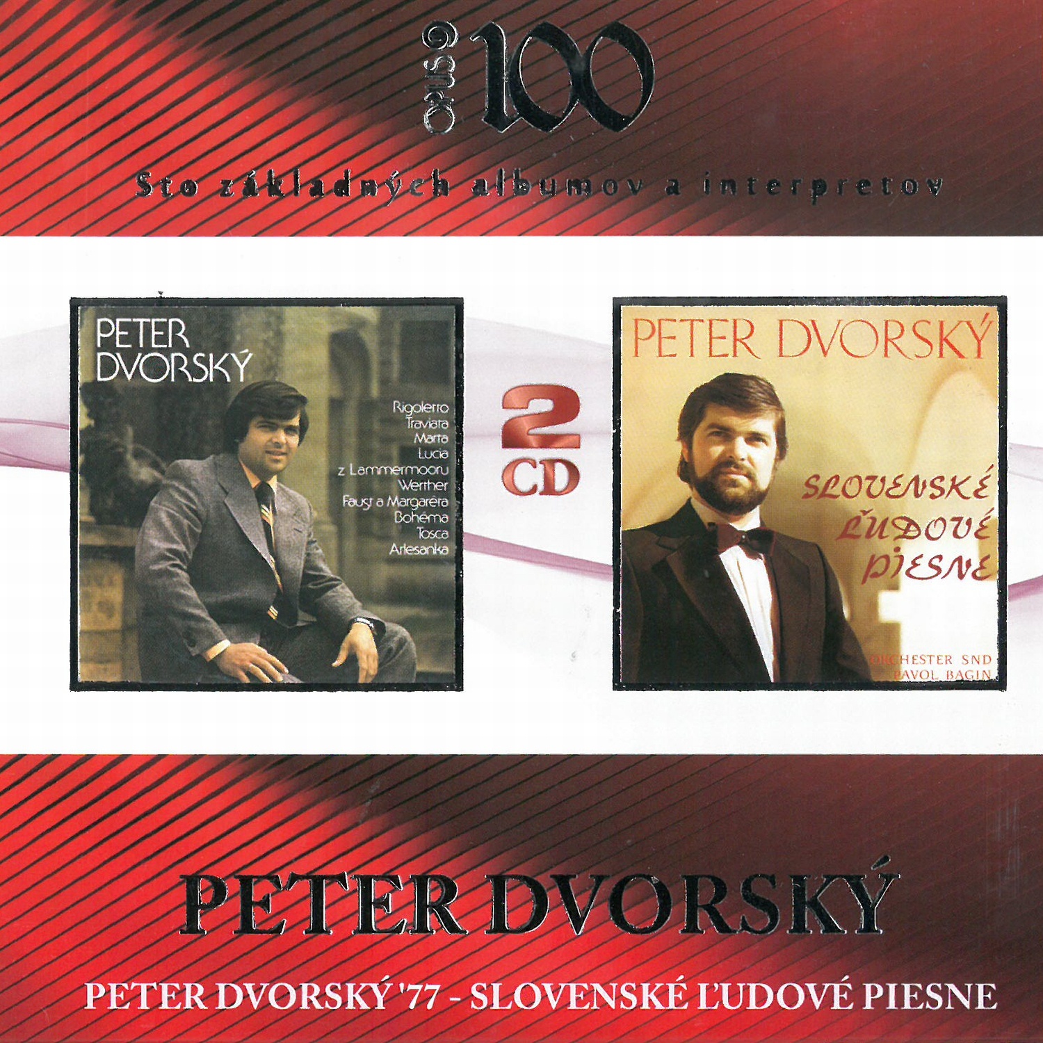 CD Shop - DVORSKY PETER 1977 / SLOVENSKE LUDOVE PIESNE