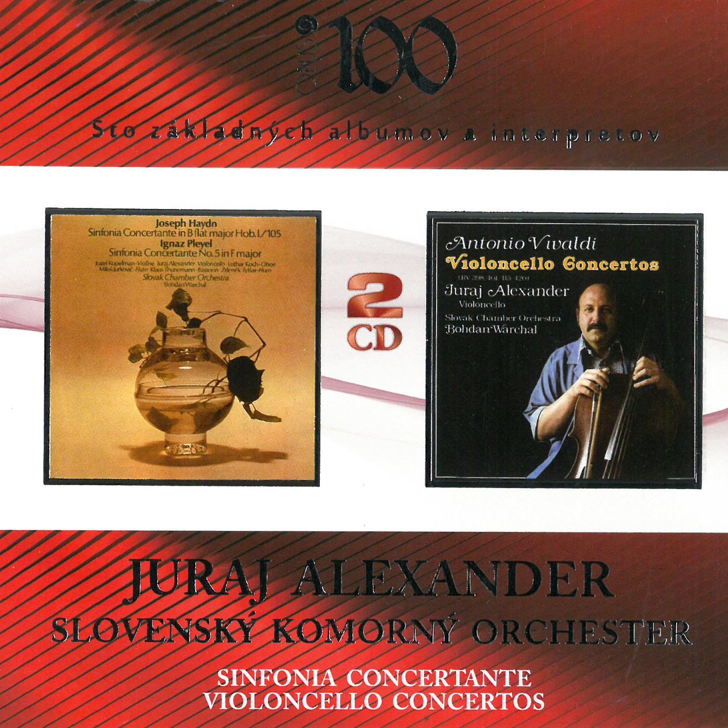 CD Shop - ALEXANDER JURAJ & SKO: SINFONIA CONCERTANTE / VIOLONCELLO CONCERTOS 