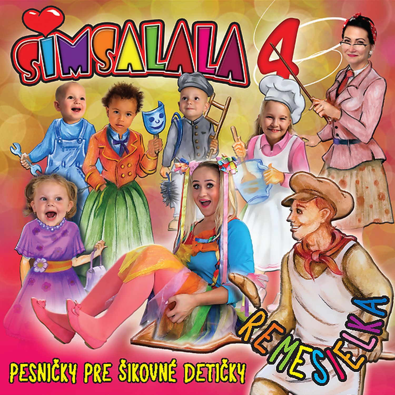 CD Shop - SIMSALALA PESNICKY PRE SIKOVNE DETICKY / REMESIELKA 4