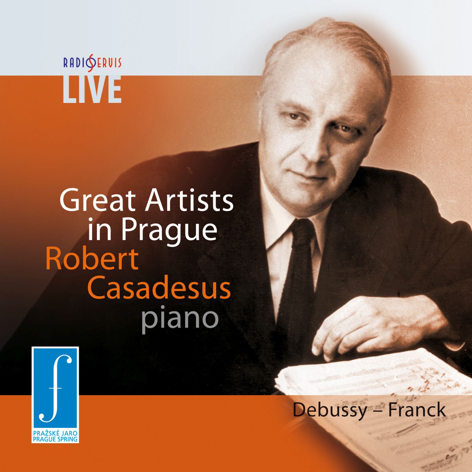 CD Shop - CASADESUS ROBERT DEBUSSY, FRANCK (GREAT ARTISTS LIVE I