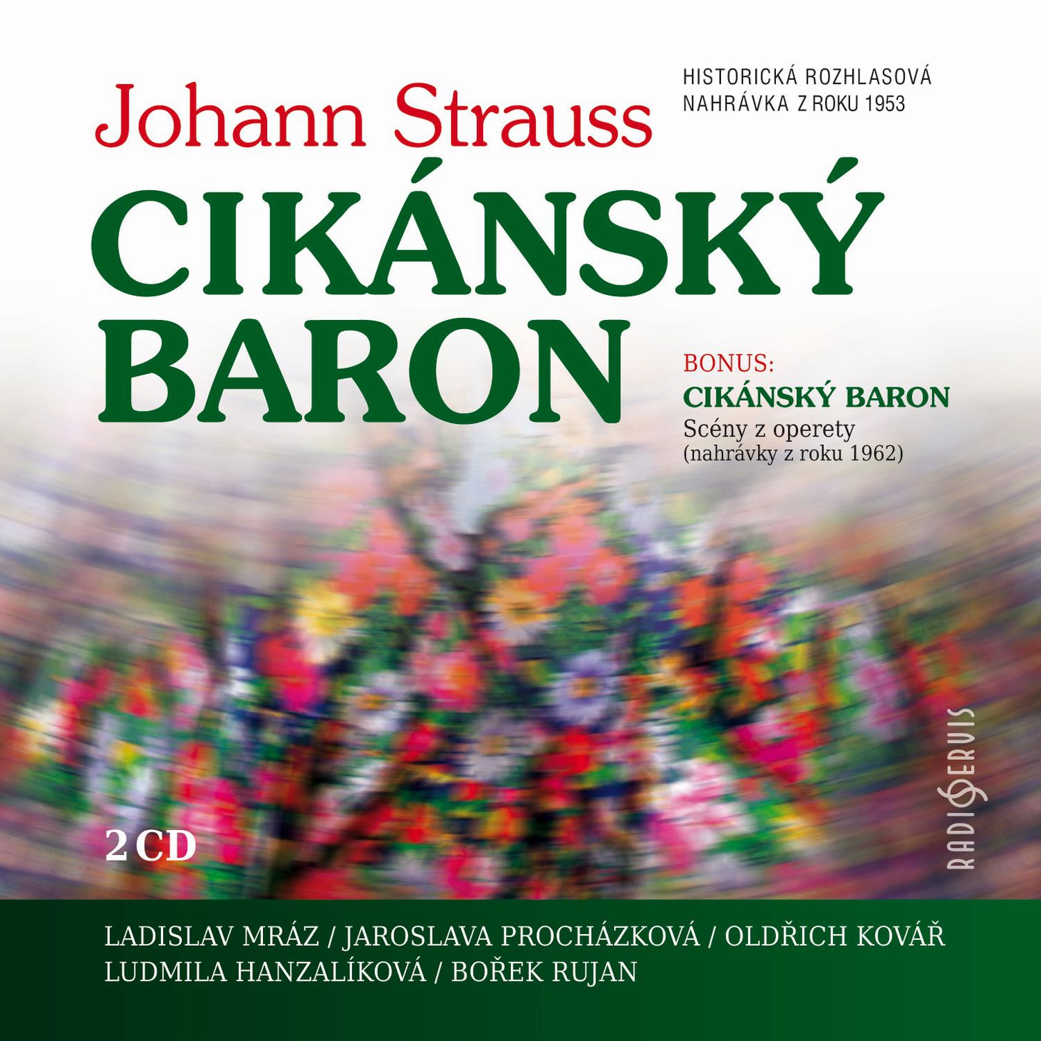 CD Shop - MRAZ LADISLAV, PROCHAZKOVA JAR STRAUSS: CIKANSKY BARON