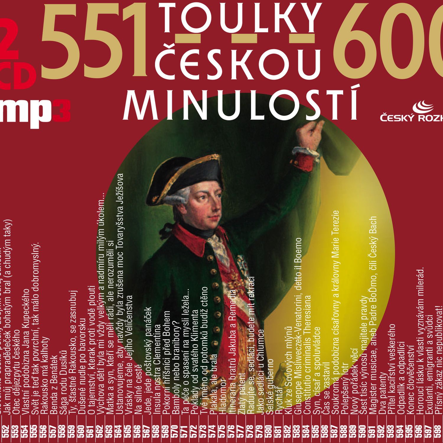 CD Shop - VARIOUS TOULKY CESKOU MINULOSTI 551-600 (MP3-