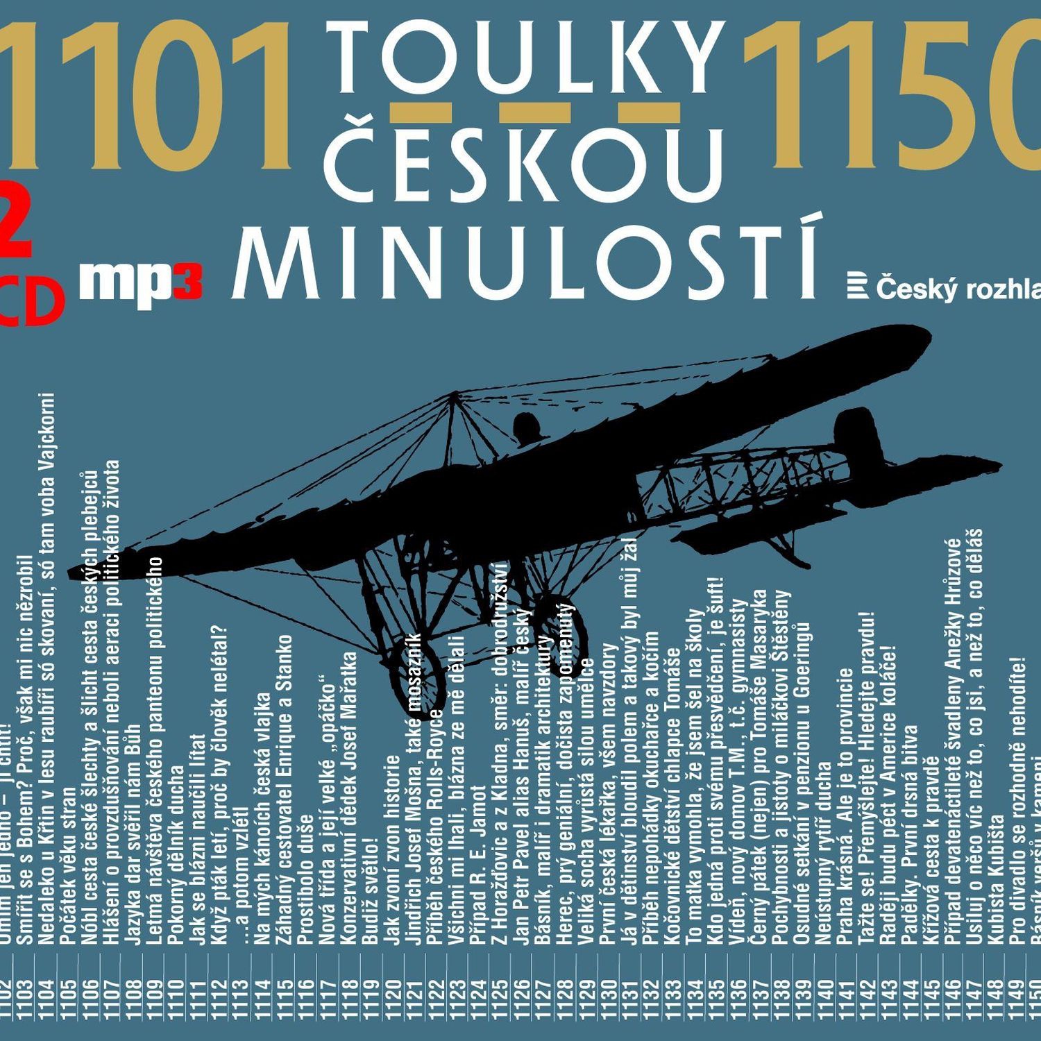 CD Shop - VARIOUS TOULKY CESKOU MINULOSTI 1101-1150 (MP3 CD)