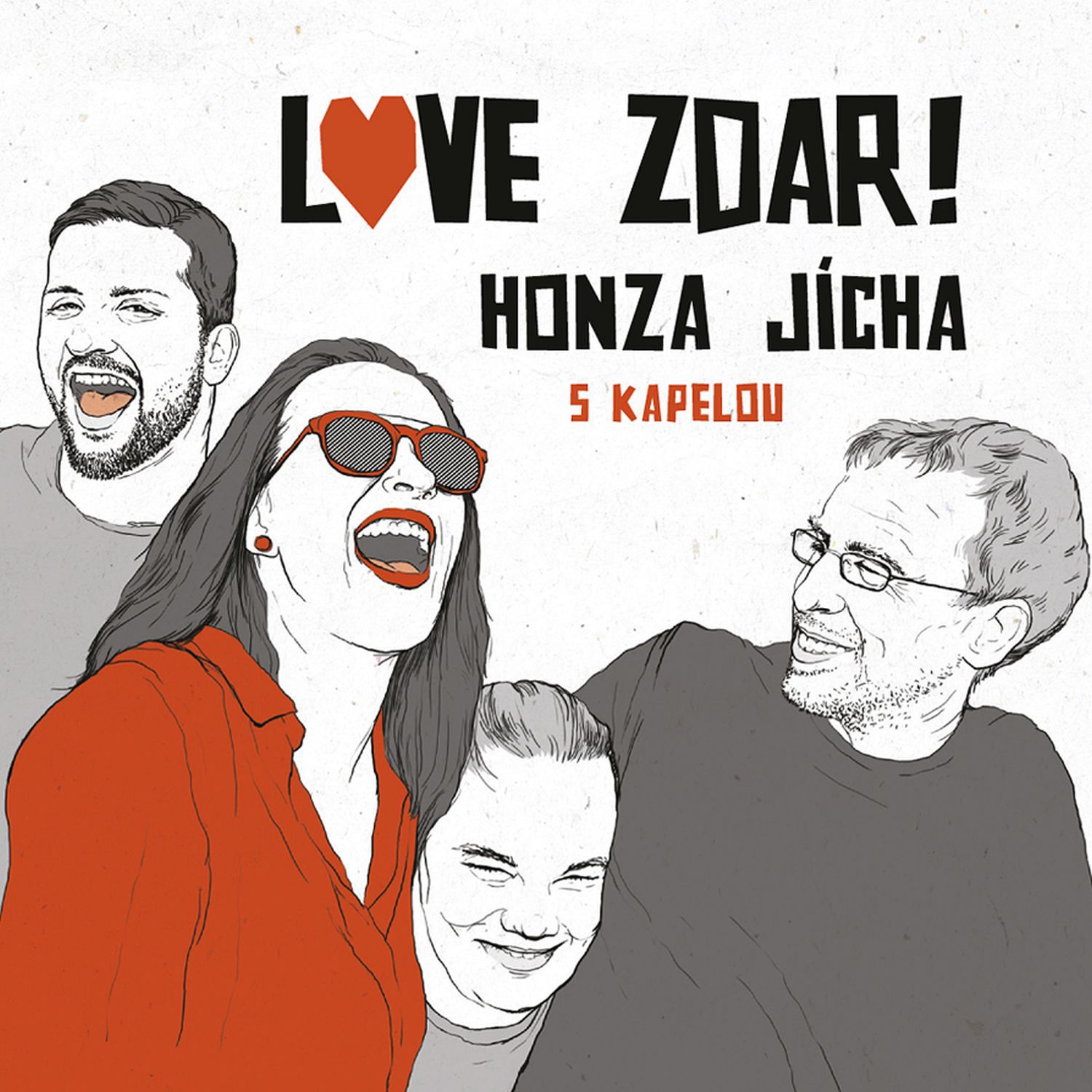 CD Shop - HONZA JICHA S KAPELOU LOVE ZDAR!