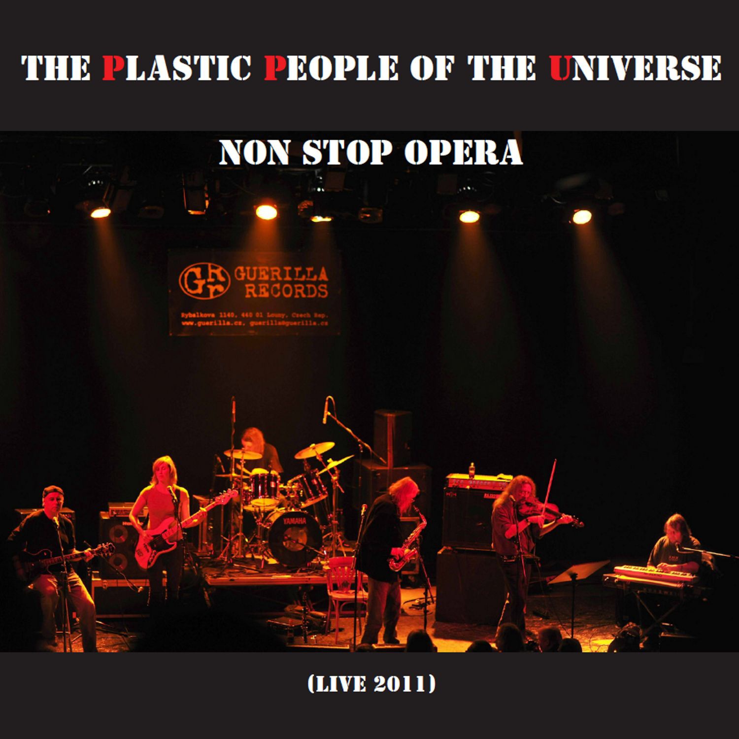 CD Shop - THE PLASTIC PEOPLE OF THE UNIV NON STOP OPERA LIVE 2011