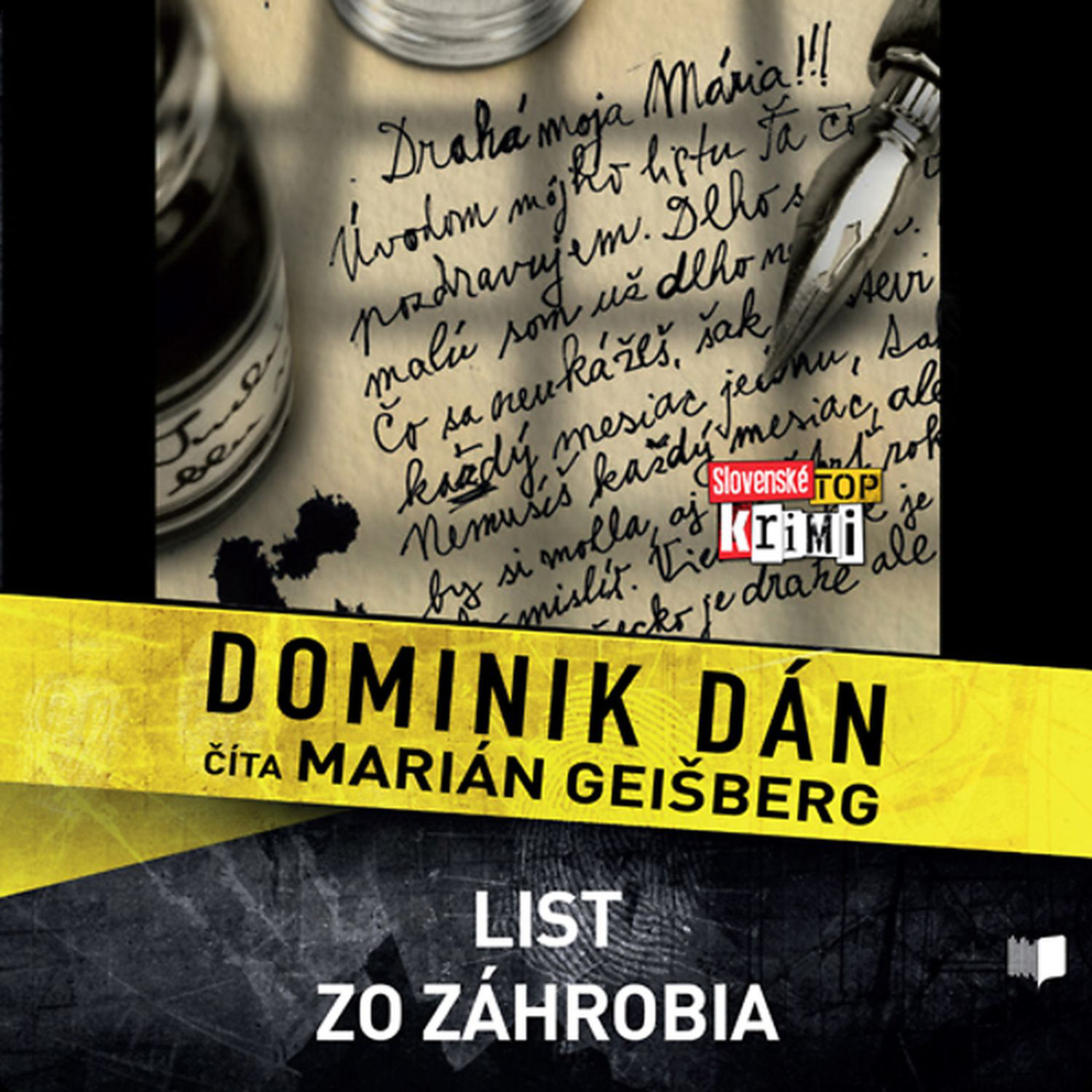 CD Shop - AUDIOKNIHA DOMINIK DAN / LIST ZO ZAHROBIA / CITA MARIAN GEISBERG (MP3-CD)
