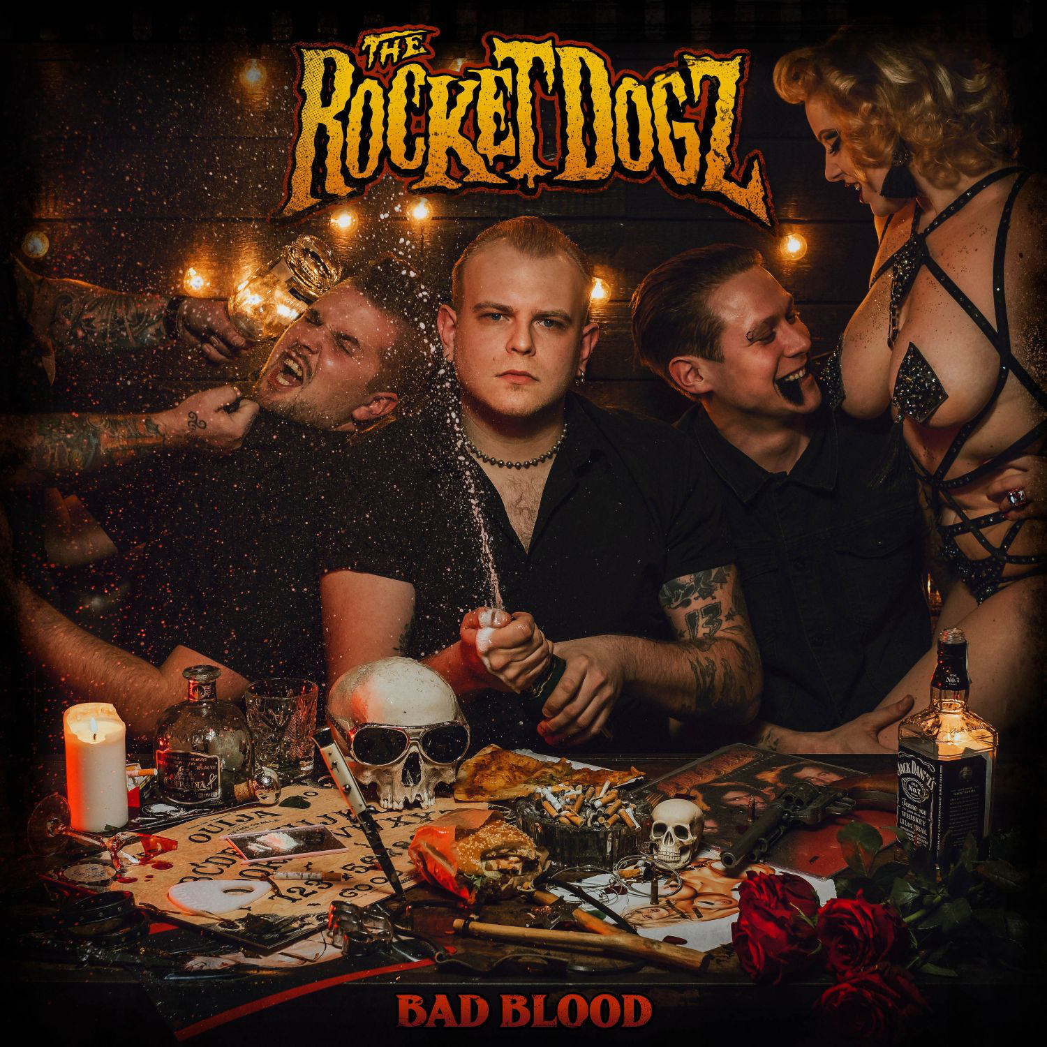 CD Shop - ROCKET DOGZ BAD BLOOD