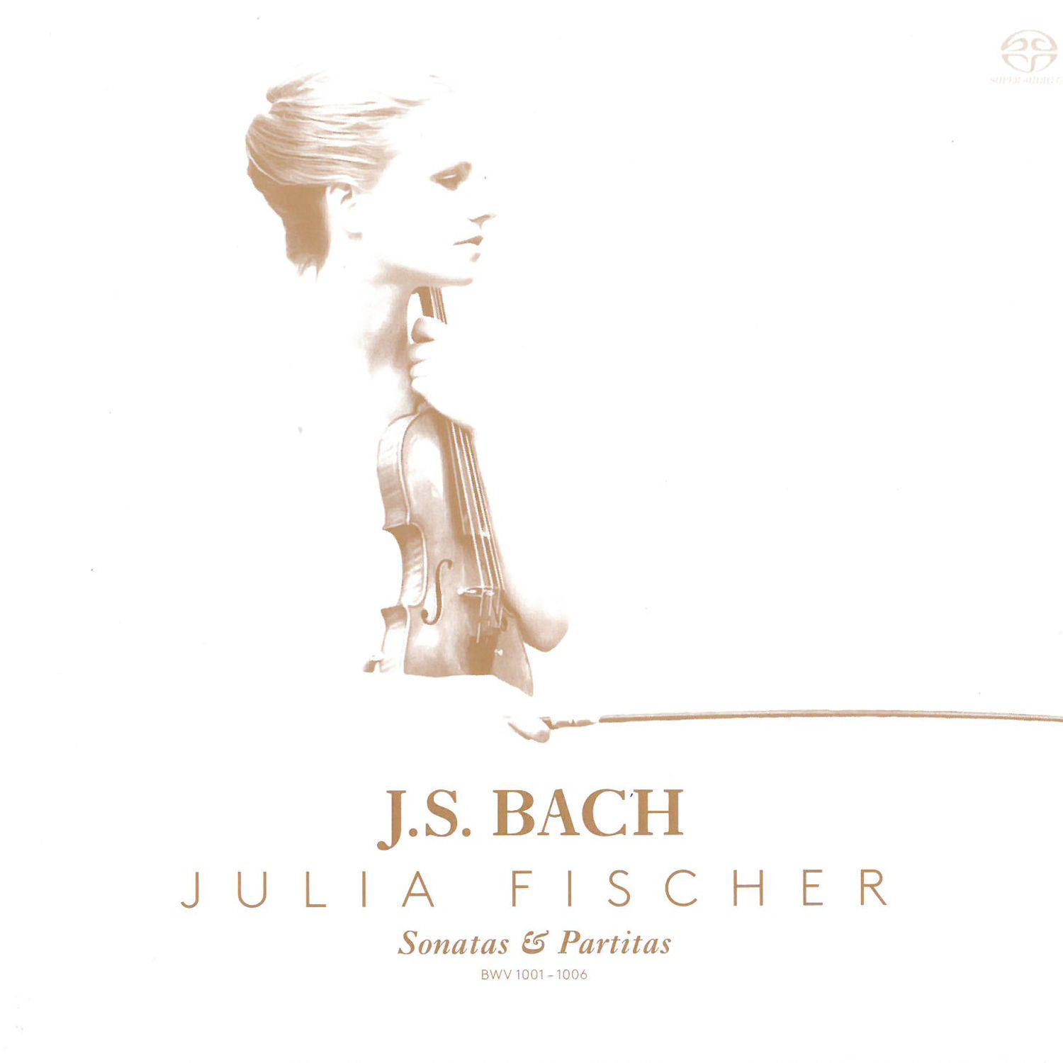 CD Shop - FISCHER JULIA BACH: SONATAS AND PARTITAS FOR SOLO V