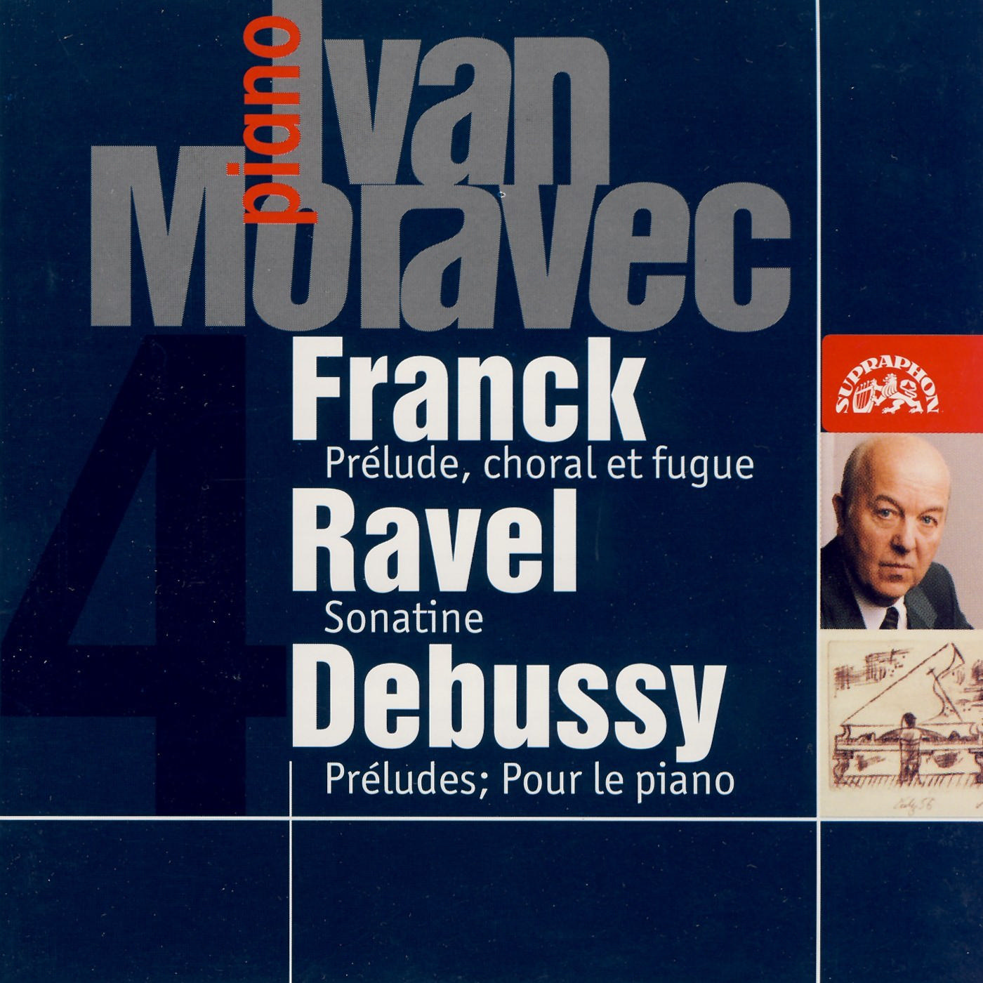 CD Shop - MORAVEC IVAN FRANCK / RAVEL / DEBUSSY : KLAVIRNI SK