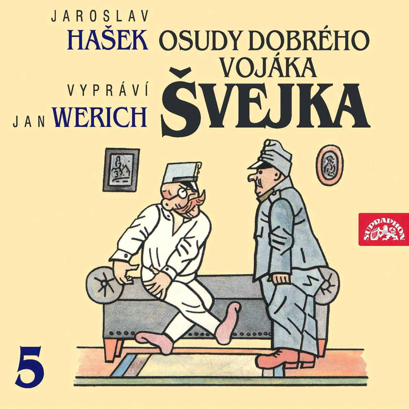 CD Shop - WERICH JAN OSUDY DOBREHO VOJAKA SVEJKA 5 (JAROSLAV HASEK)