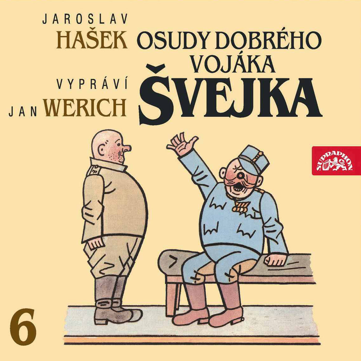 CD Shop - WERICH JAN OSUDY DOBREHO VOJAKA SVEJKA 6 (JAROSLAV HASEK)