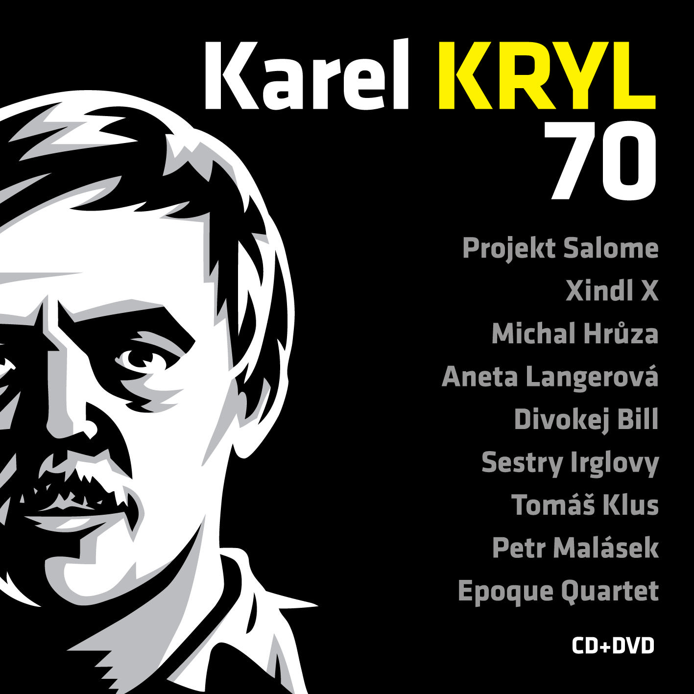 CD Shop - KRYL KAREL KAREL KRYL 70 - KONCERT - PRAZSKA LUCERNA