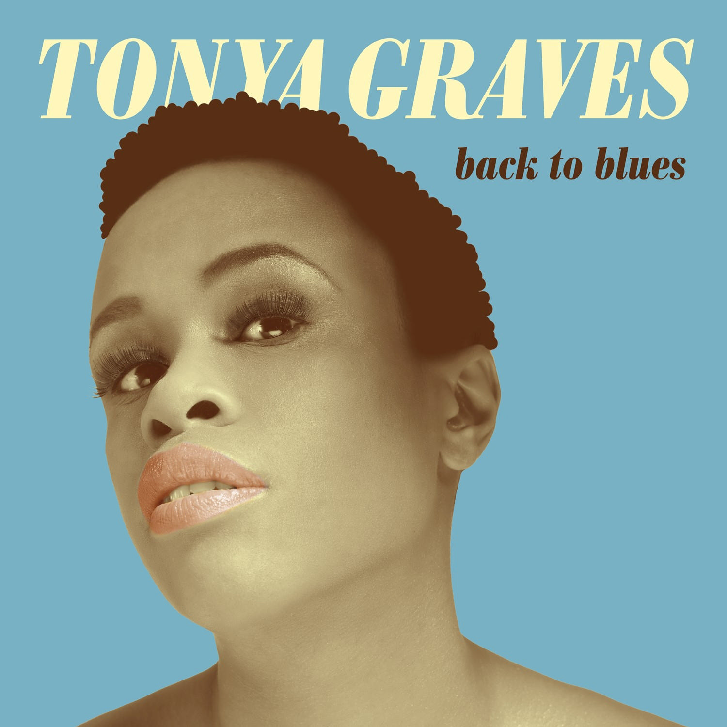 CD Shop - GRAVES TONYA BACK TO BLUES
