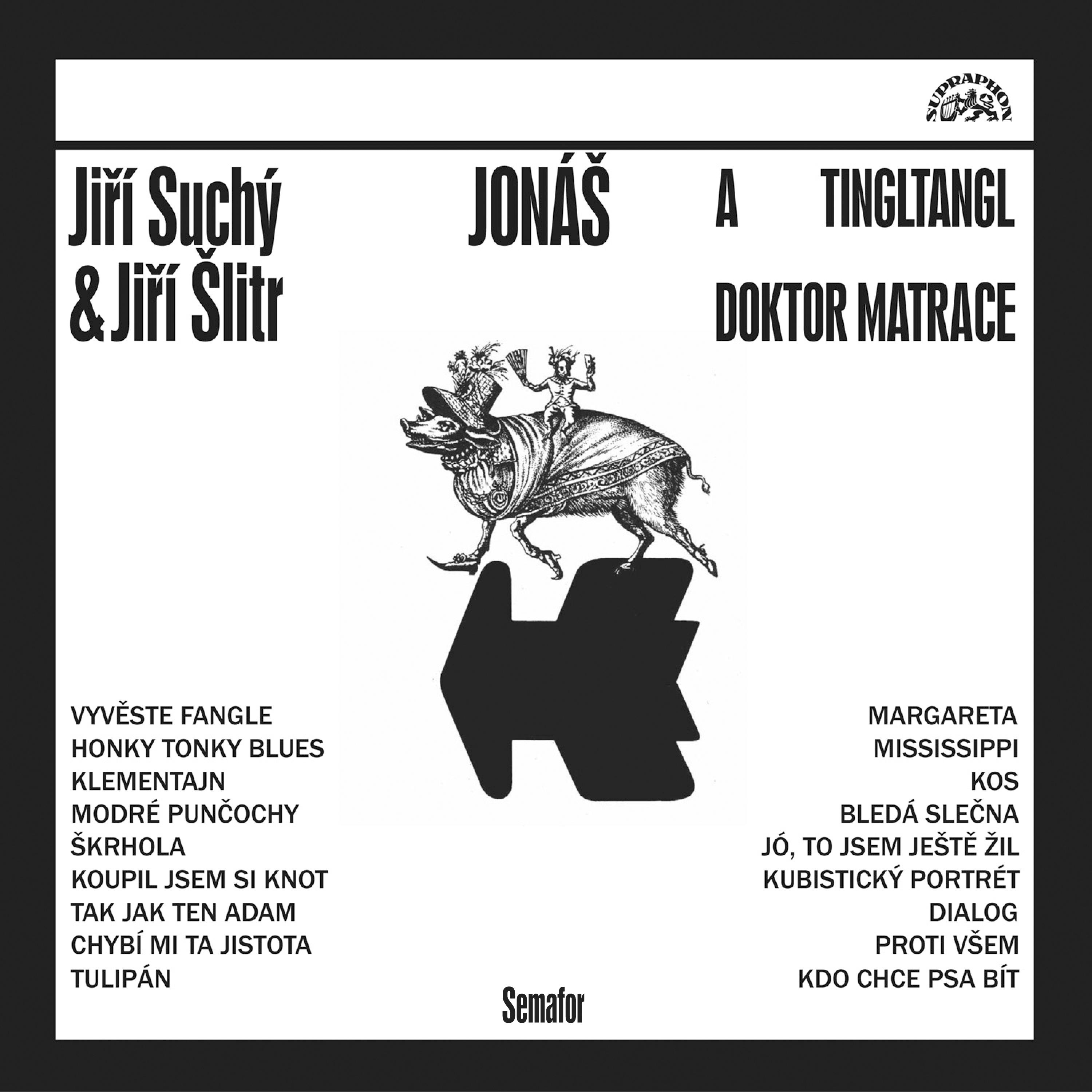 CD Shop - SUCHY JIRI, SLITR JIRI JONAS A TINGLTANGL / JONAS A DOKTOR MATRACE