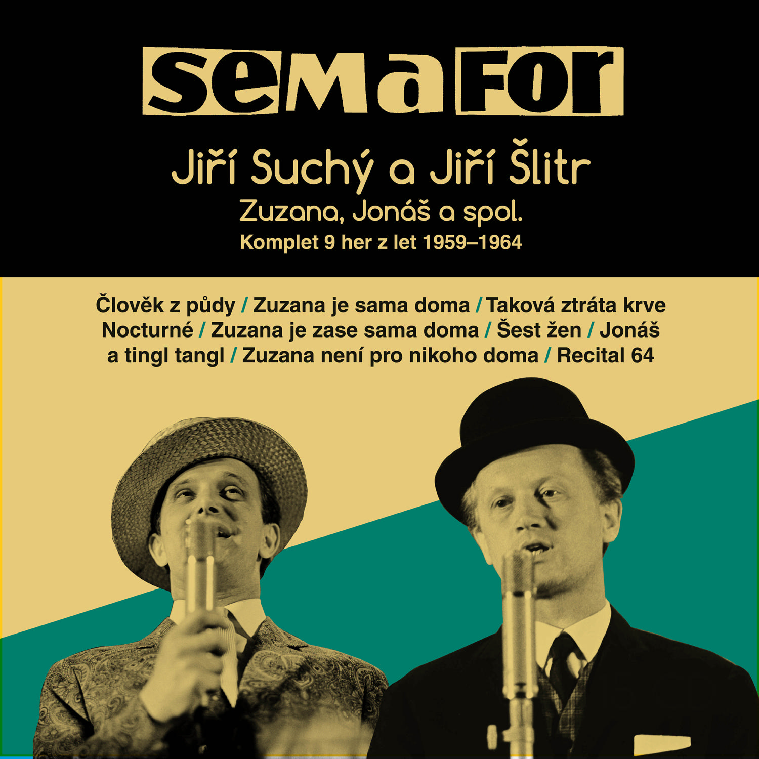 CD Shop - SEMAFOR, SUCHY JIRI, SLITR JIR KOMPLET 9 HER Z LET 1959-1964