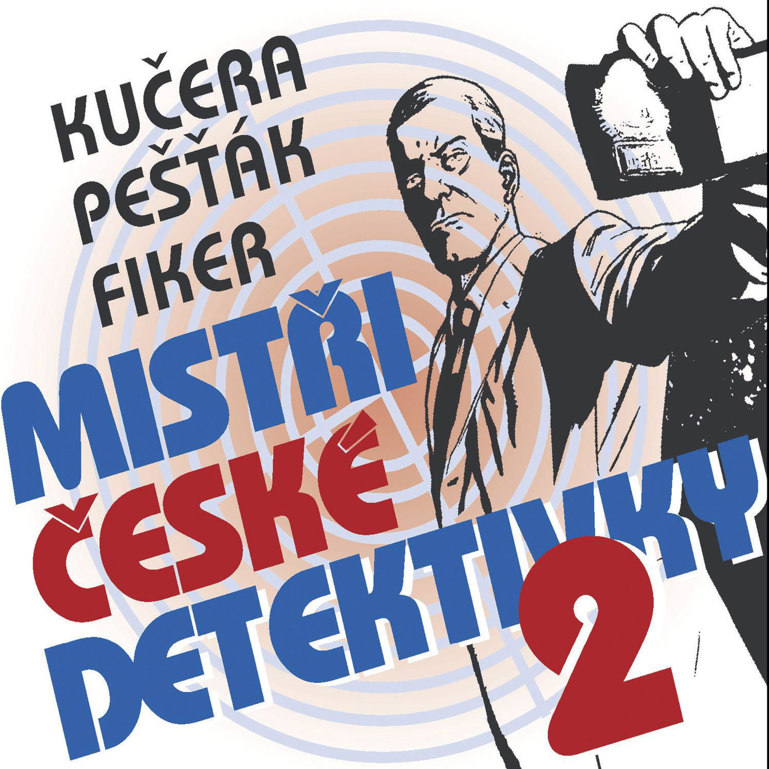 CD Shop - VARIOUS KUCERA, PESTAK, FIKER: MISTRI CESKE DETEKTIVKY 2 (MP3-CD)