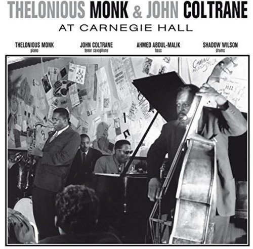 CD Shop - THELONIOUS MONK/JOHN COLTR AT CARNEGIE HALL