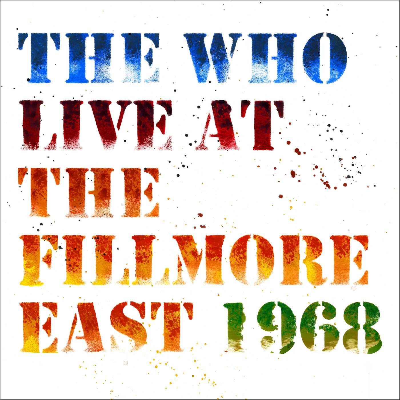 CD Shop - WHO THE LIVE AT THE FILLMORE