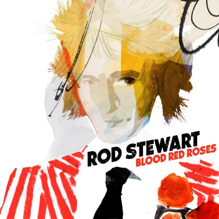 CD Shop - STEWART ROD BLOOD RED ROSES