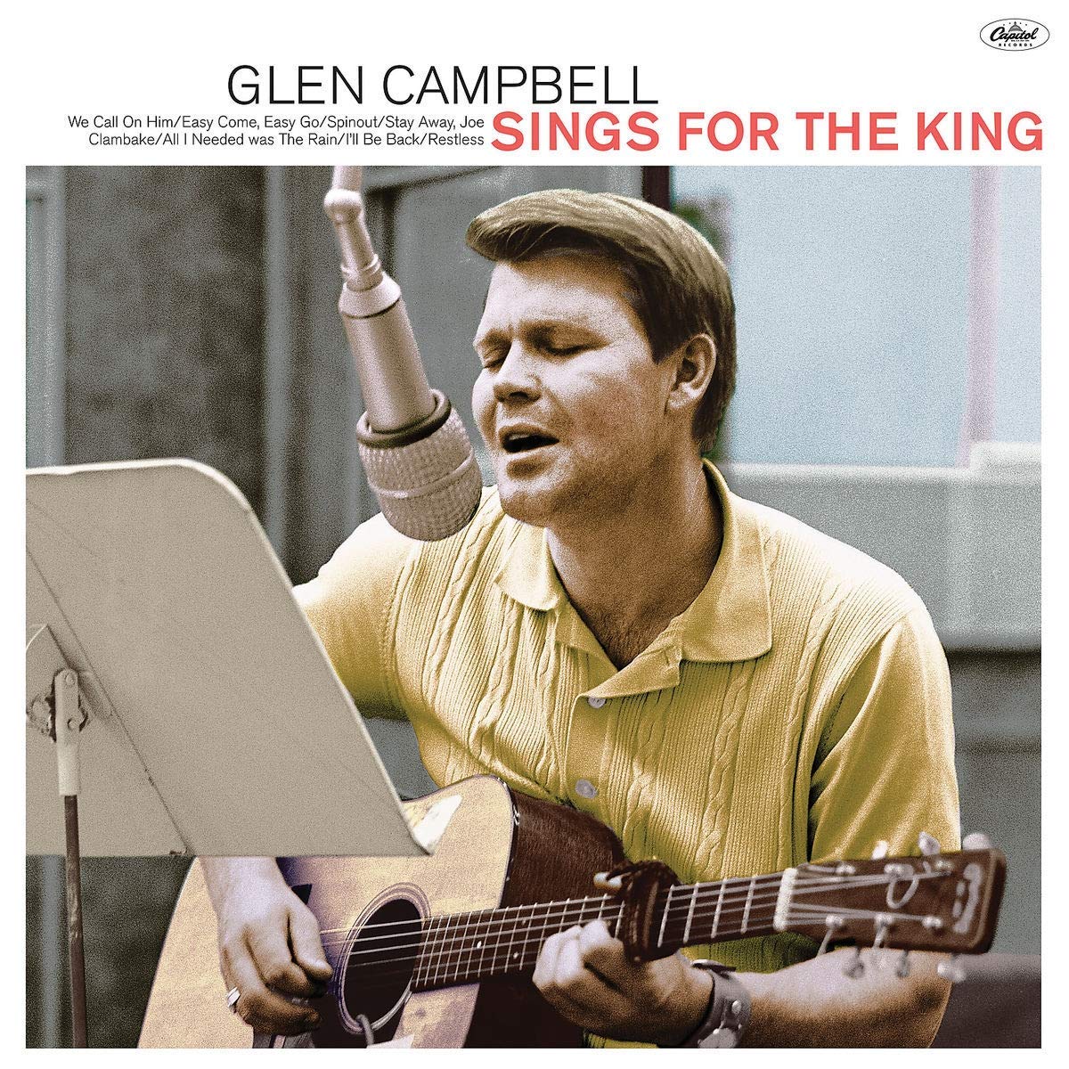 CD Shop - CAMPBELL, GLEN SINGS FOR THE KING