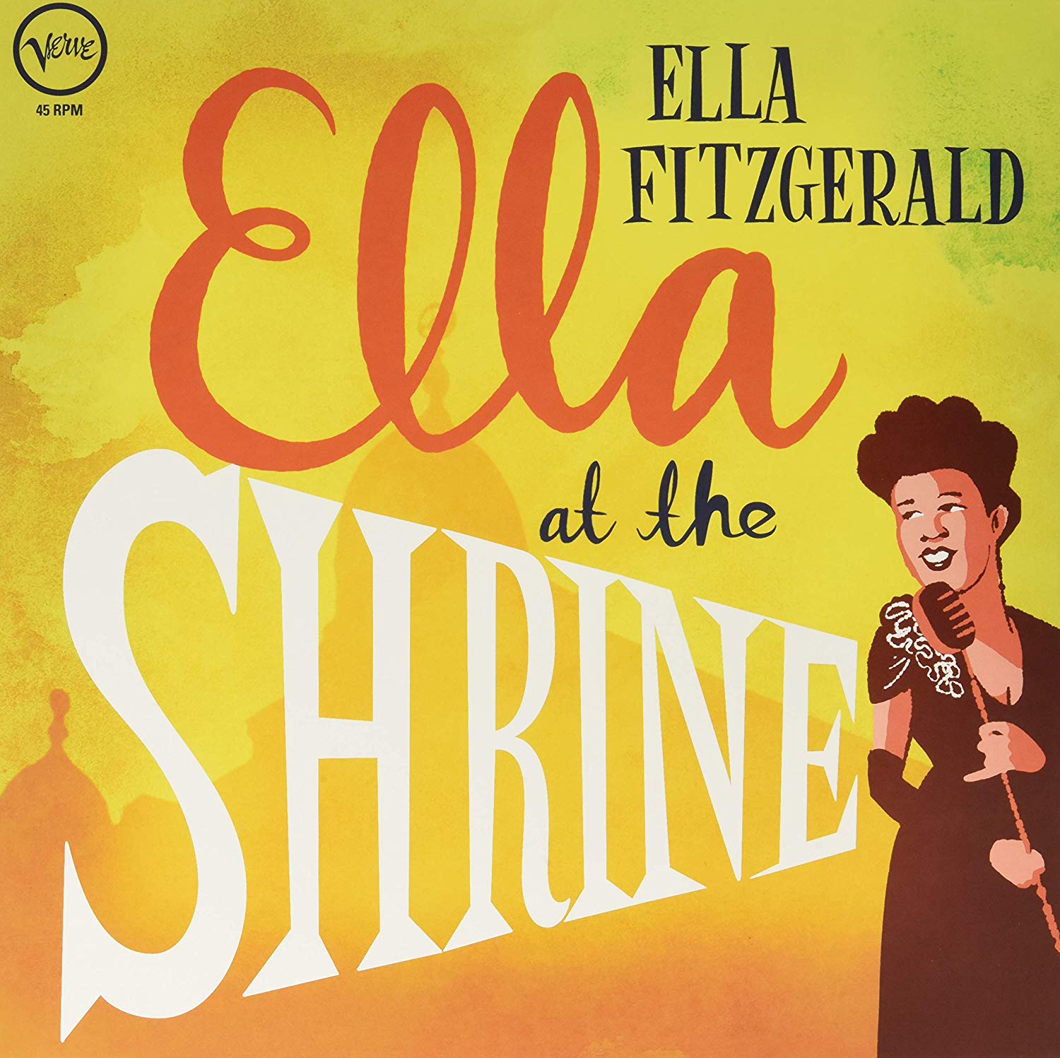 CD Shop - FITZGERALD, ELLA ELLA AT THE SHRINE - LIVE
