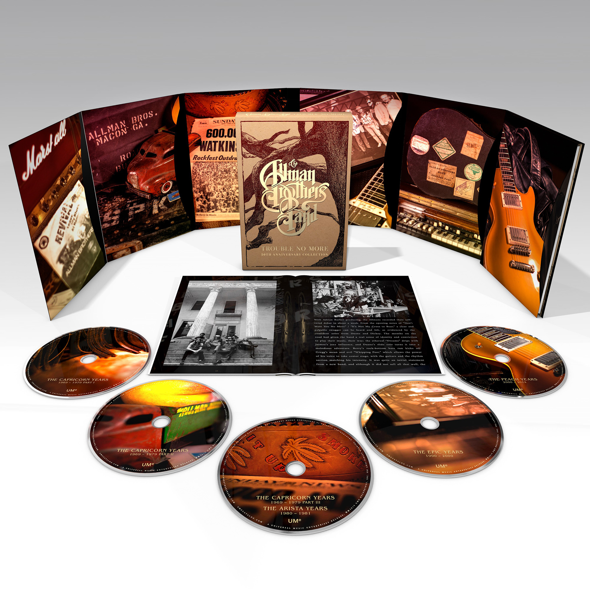 CD Shop - ALLMAN BROTHERS BAND TROUBLE NO MORE: 50TH ANNIVERSARY COLLECTION