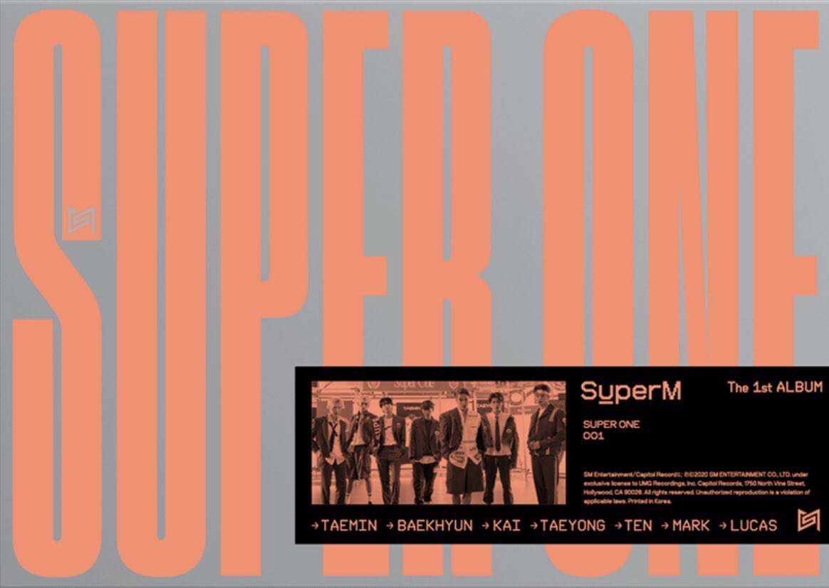 CD Shop - SUPERM SUPERM THE 1ST ALBUM (SUPER VERSION)