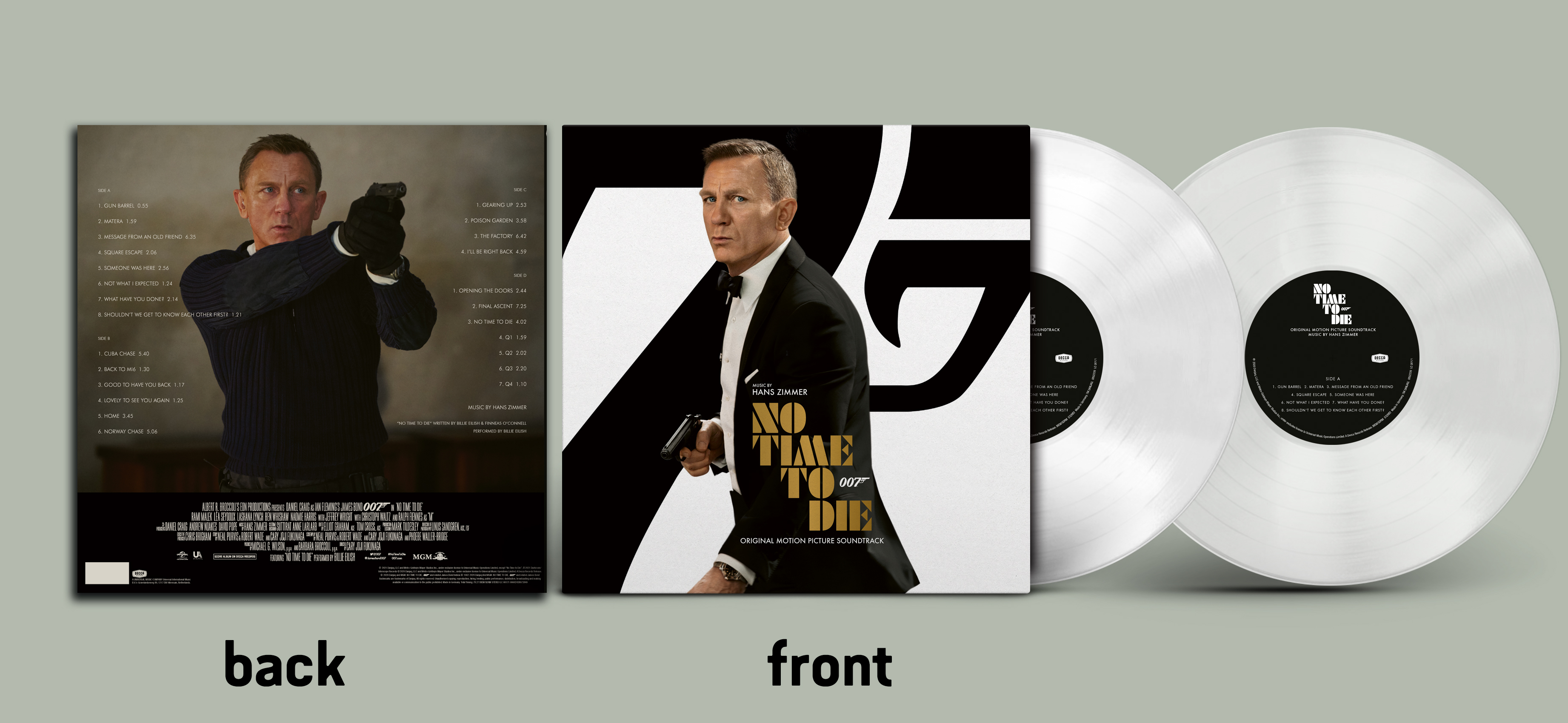 CD Shop - ZIMMER, HANS NO TIME TO DIE