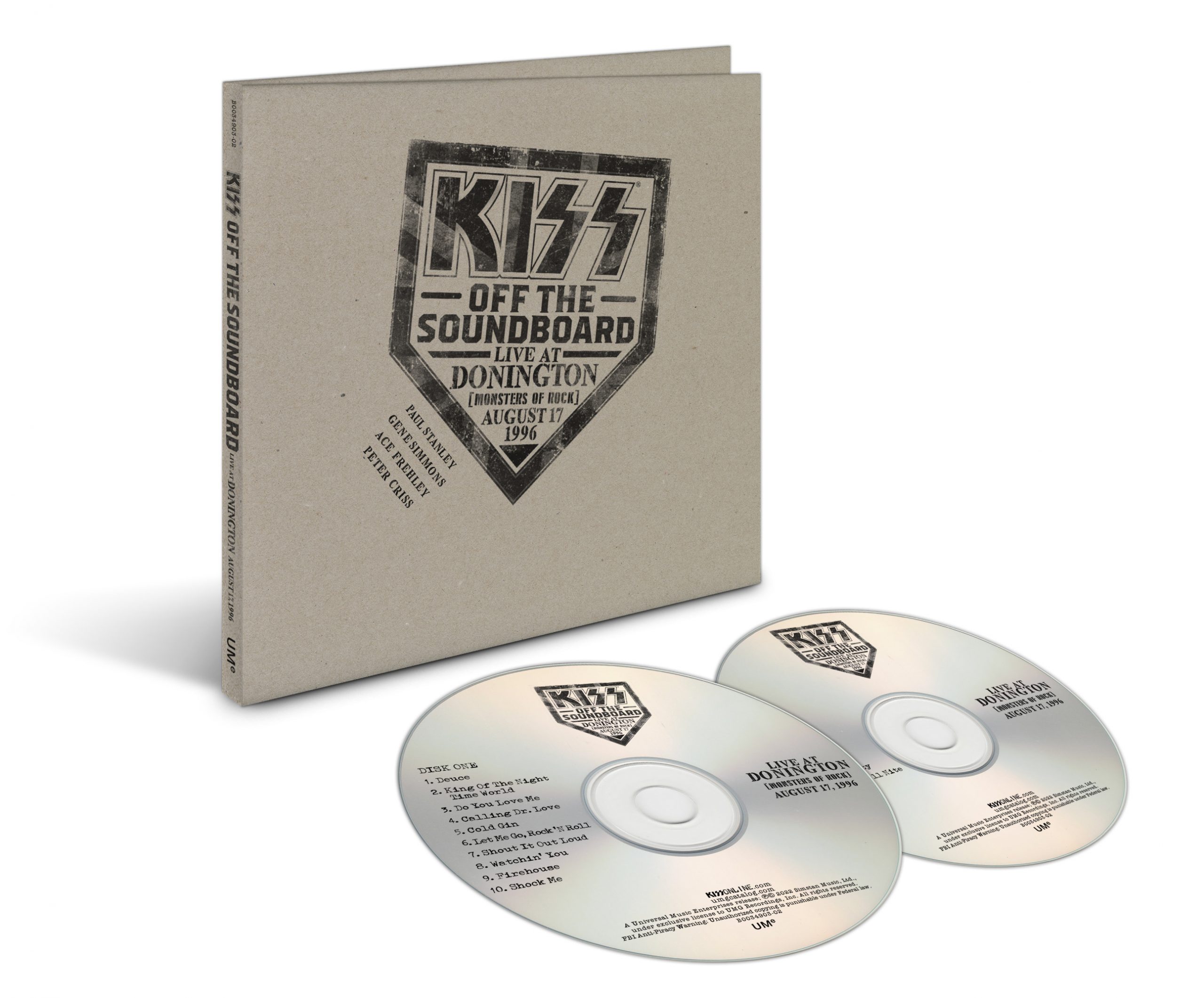CD Shop - KISS KISS OFF THE SOUNDBOARD: