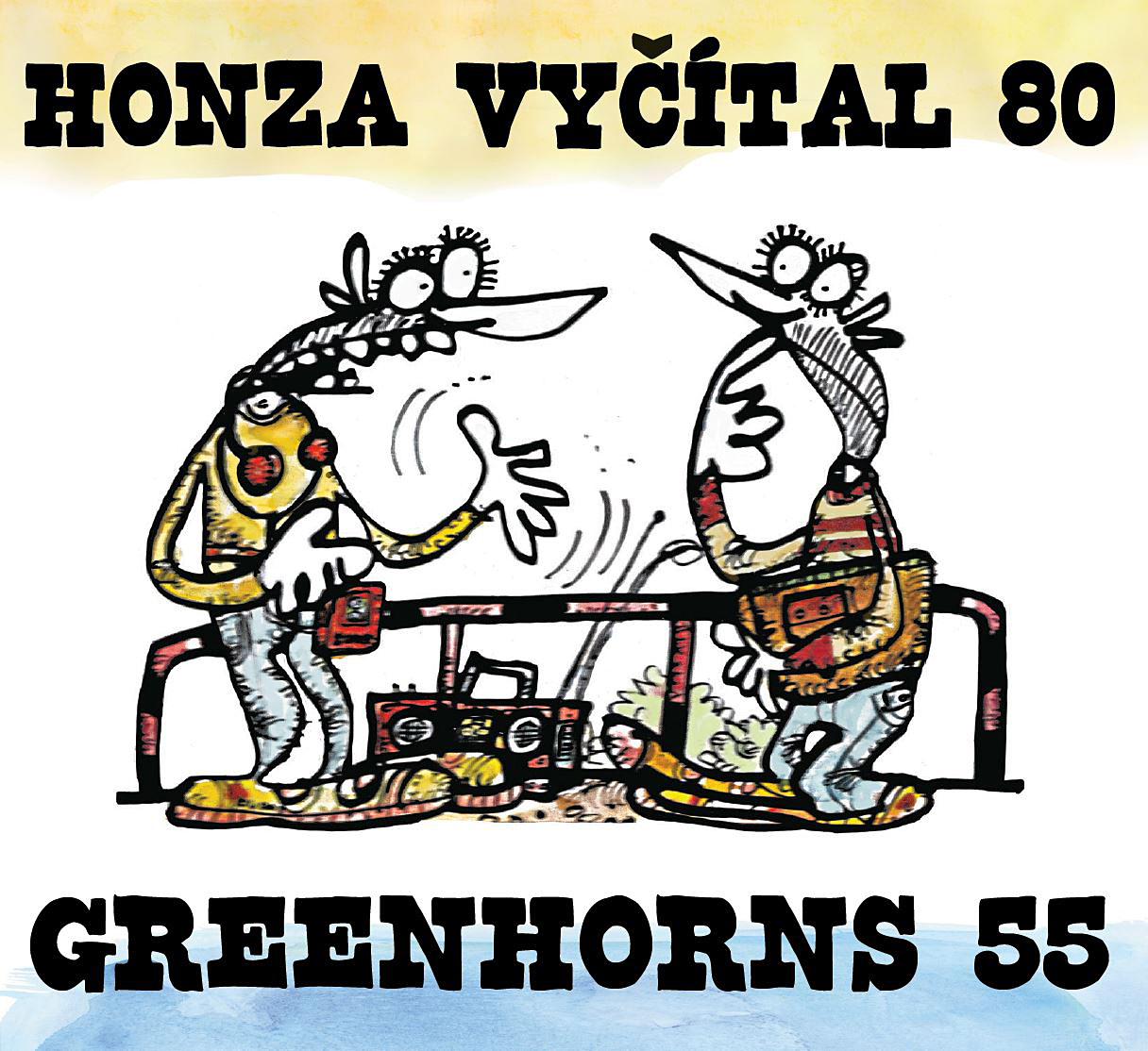 CD Shop - VYCITAL HONZA & GREENHORNS H.VYCITAL 80&GREENHORNS 55
