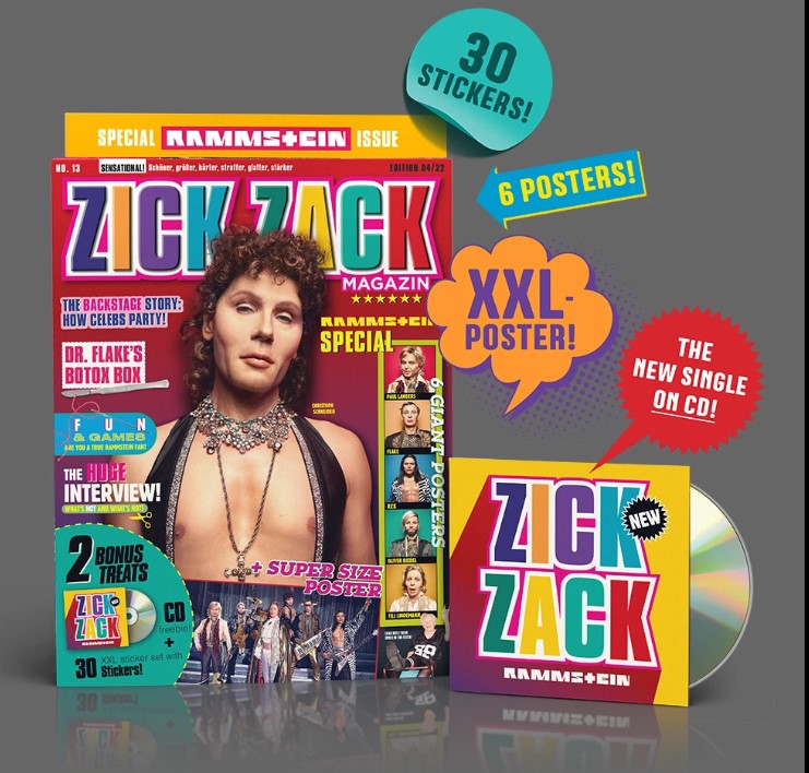 CD Shop - RAMMSTEIN ZICK ZACK