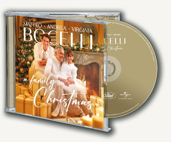 CD Shop - BOCELLI, MATTEO/ANDREA BOCELLI/VIRGINIA BOCELLI A FAMILY CHRISTMAS